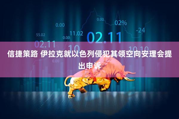 信捷策路 伊拉克就以色列侵犯其领空向安理会提出申诉